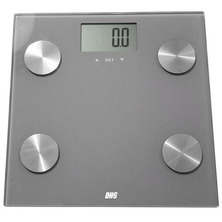 MOON KNIGHT Optima Home Scales FI-400 Figure Bathroom Body Weight Scale; Grey FI-400